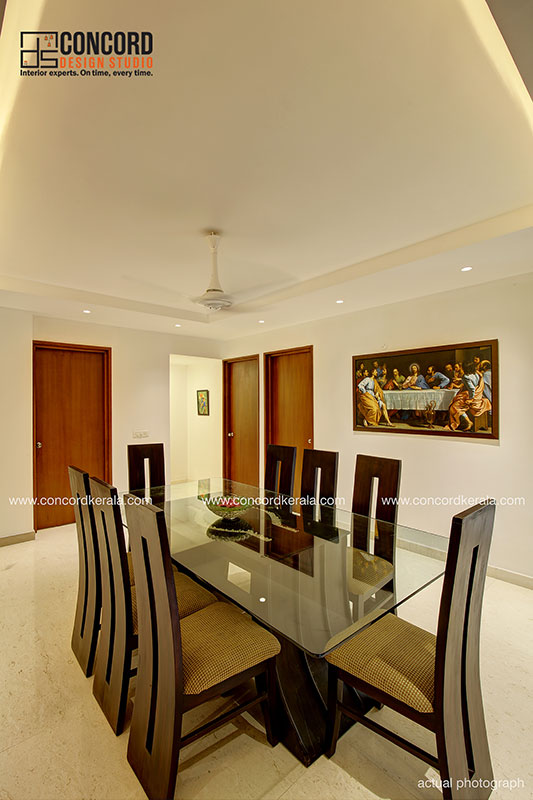 Flat interior design in Cochin